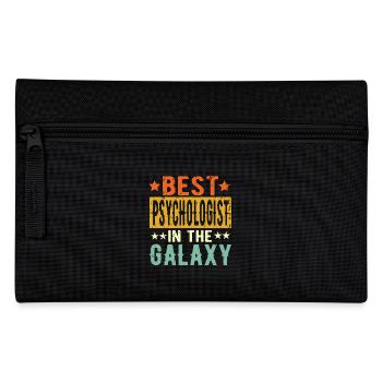 Best Psychologe ever Psychologe Geschenk - Federtasche - Schwarz - Vorne