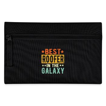 Best Dachdecker ever Dachdecker Geschenk - Federtasche - Schwarz - Vorne