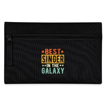 Best Sänger ever Sänger Geschenk - Federtasche - Schwarz - Vorne