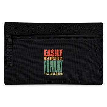 Bird shooting saying funny - Pencil Case - black - Front