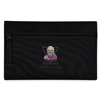 Sokrates Philosoph Student Geschenk - Federtasche - Schwarz - Vorne