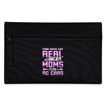 Moms drive rc cars - Pencil Case - black - Front