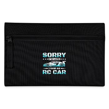 Sorry Im late I saw an rc car - Federtasche - Schwarz - Vorne