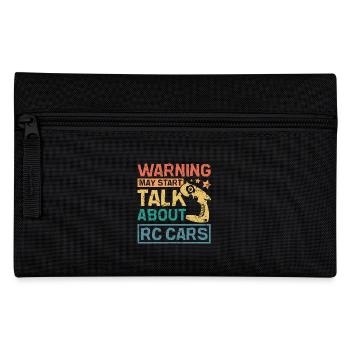 May start talk bout rc cars - Pencil Case - black - Front
