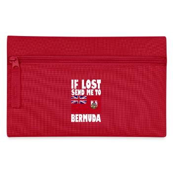 Drapeau des Bermudes - Trousse - rouge - Devant