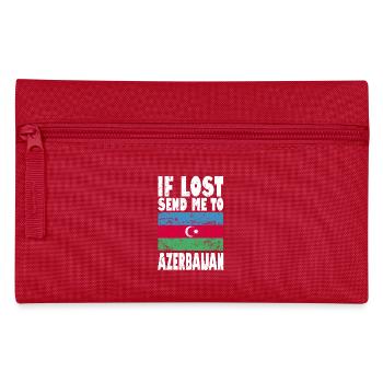 Drapeau de l’Azerbaïdjan - Trousse - rouge - Devant