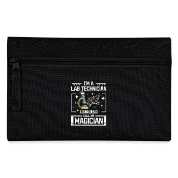 I'm a lab technician but you can call me magician - Pencil Case - black - Front
