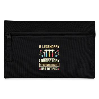 A legendary laboratory technologist has retired - Pencil Case - black - Front