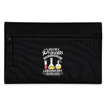 Why be a princes laboratory technologist - Pencil Case - black - Front