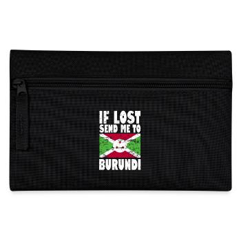 Drapeau du Burundi - Trousse - noir - Devant