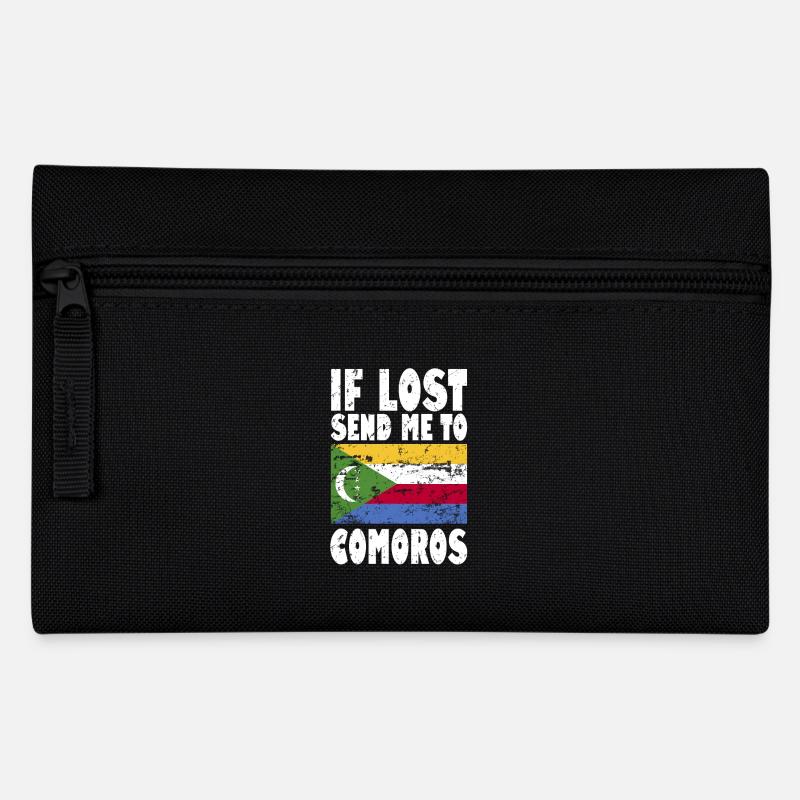 Le drapeau des Comores - Trousse - noir