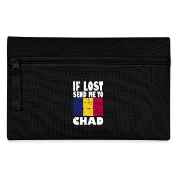 Drapeau du Tchad - Trousse - noir - Devant