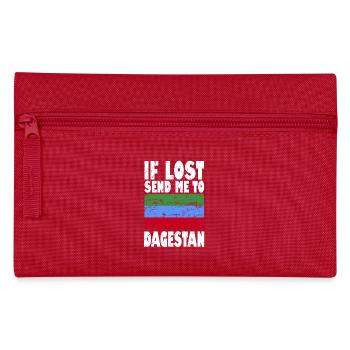 Drapeau du Daghestan - Trousse - rouge - Devant
