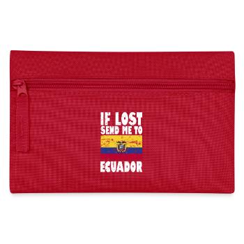 Drapeau de l’Équateur - Trousse - rouge - Devant