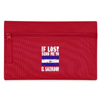 Slogan du drapeau du Salvador - Trousse - rouge - Devant