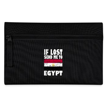 Egypt Flag Saying - Pencil Case - black - Front