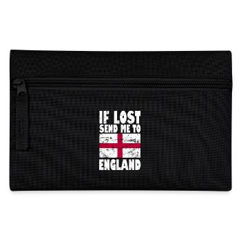 Drapeau de l’Angleterre Disant - Trousse - noir - Devant