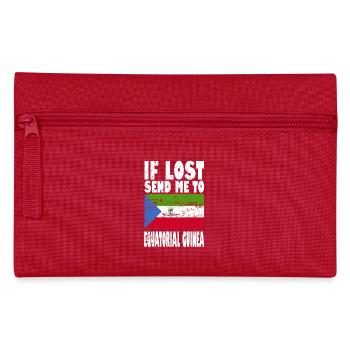 Drapeau de la Guinée équatoriale - Trousse - rouge - Devant