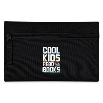 Cool kids read books - Federtasche - Schwarz - Vorne
