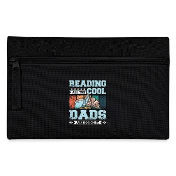Papa fahther lisant des livres - Trousse - noir - Devant