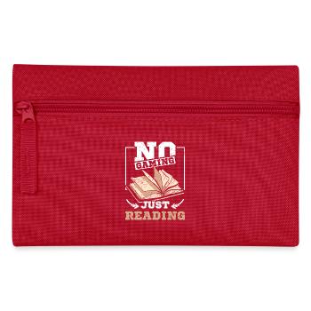 Pas de jeu juste en lisant - Trousse - rouge - Devant