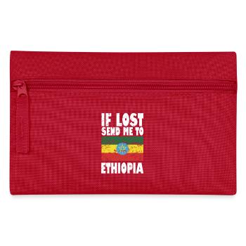 Drapeau de l’Éthiopie - Trousse - rouge - Devant