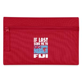 Drapeau des Fidji - Trousse - rouge - Devant