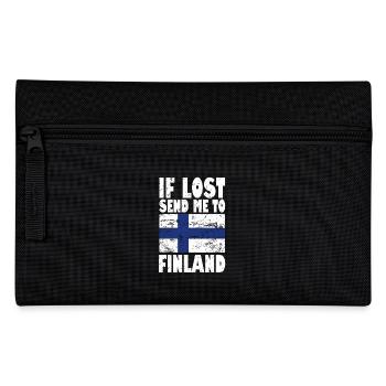 Drapeau de la Finlande - Trousse - noir - Devant
