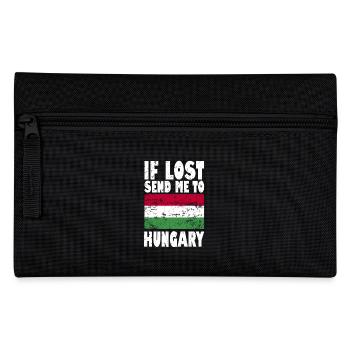 Slogan du drapeau de la Hongrie - Trousse - noir - Devant