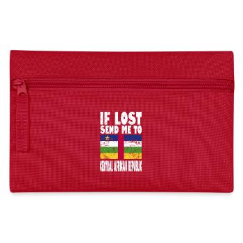 Drapeau de la République centrafricaine - Trousse - rouge - Devant