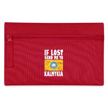 Drapeau de Kalmoukie - Trousse - rouge - Devant