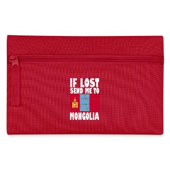 Drapeau de Mongolie - Trousse - rouge - Devant