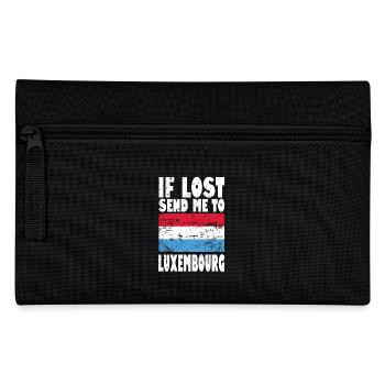 Drapeau luxembourgeois - Trousse - noir - Devant
