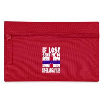 Drapeau des Antilles néerlandaises - Trousse - rouge - Devant