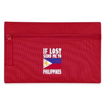 Drapeau des Philippines - Trousse - rouge - Devant