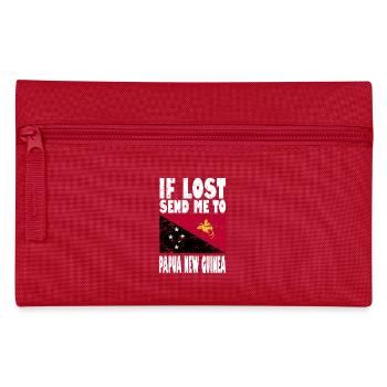 Drapeau de la Papouasie-Nouvelle-Guinée - Trousse - rouge - Devant