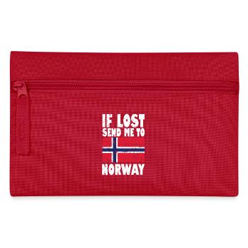 Drapeau de la Norvège - Trousse - rouge - Devant