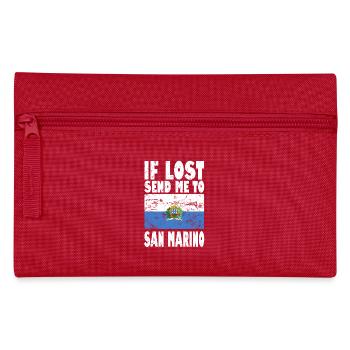 Drapeau de Saint-Marin - Trousse - rouge - Devant