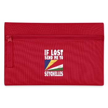 Drapeau des Seychelles - Trousse - rouge - Devant