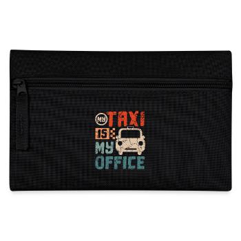 Mon taxi est mon bureau - Trousse - noir - Devant