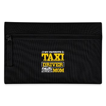 My favorite taxi driver calls me mom - Pencil Case - black - Front