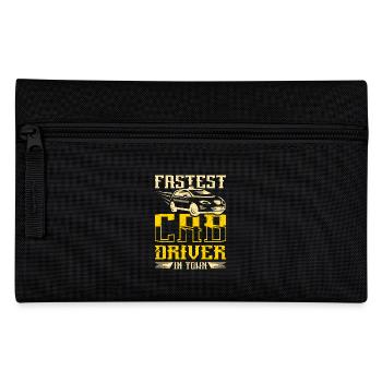 Fastest cab driver in town - Pencil Case - black - Front
