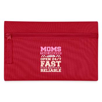 Moms taxi service - Federtasche - Rot - Vorne