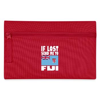 Drapeau des Fidji - Trousse - rouge - Devant