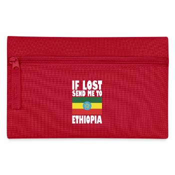 Drapeau de l’Éthiopie - Trousse - rouge - Devant