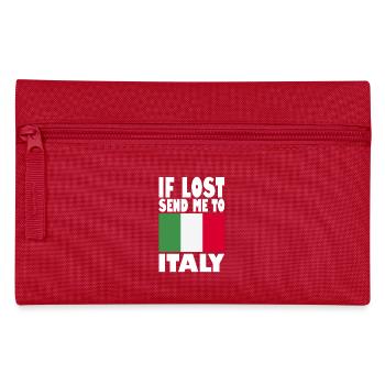 Drapeau de l’Italie - Trousse - rouge - Devant