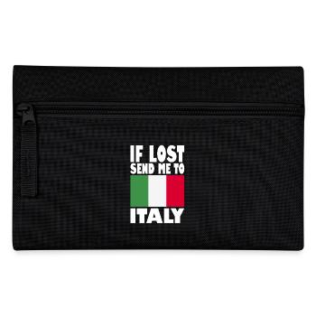 Drapeau de l’Italie - Trousse - noir - Devant