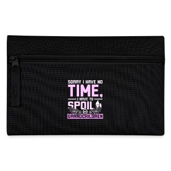 Grandma spoil grandchildren - Pencil Case - black - Front