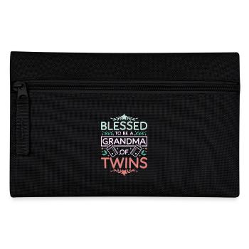 Nana Grandma of twins - Federtasche - Schwarz - Vorne