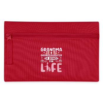 Grand-mère et petite-fille un lien pour la vie - Trousse - rouge - Devant